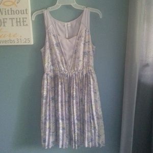 Lauren Conrad pleated dress